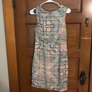 Pastel patterned dress